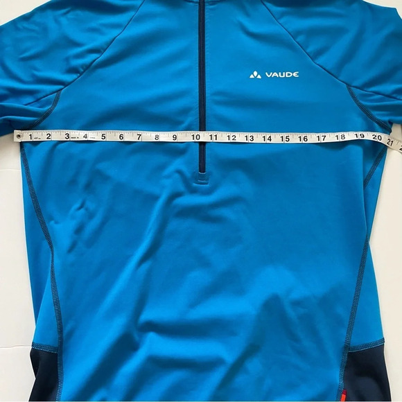 Vaude Mens Pullover Lightweight Jacket Top Blue Size L Athletic Outdoor Wear - Picture 8 of 10